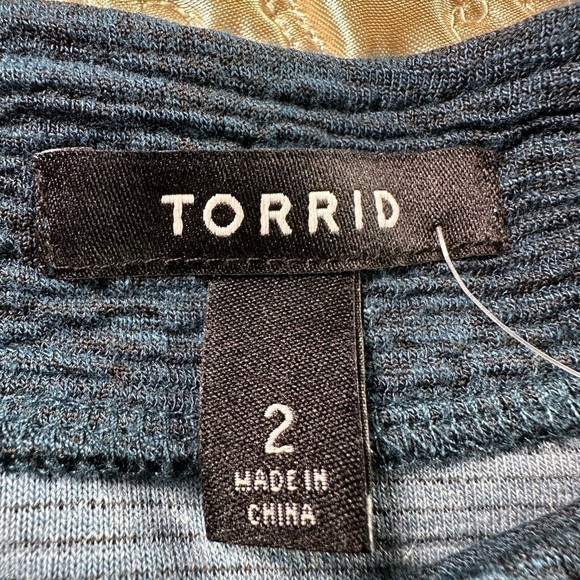 Tahari Blue Textured Jacket - Picture 2 of 4